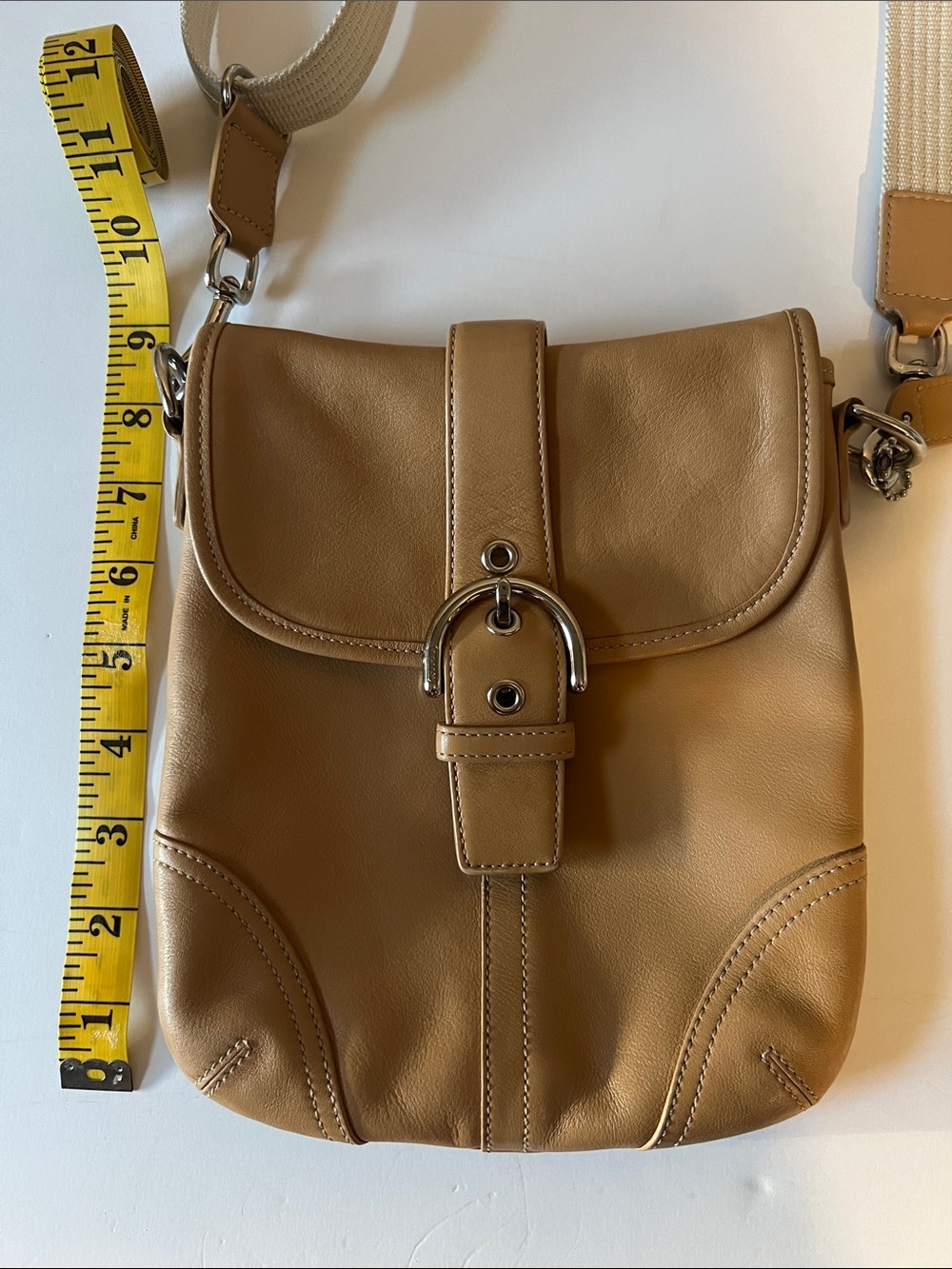 Coach Tan Crossbody - Picture 9 of 11